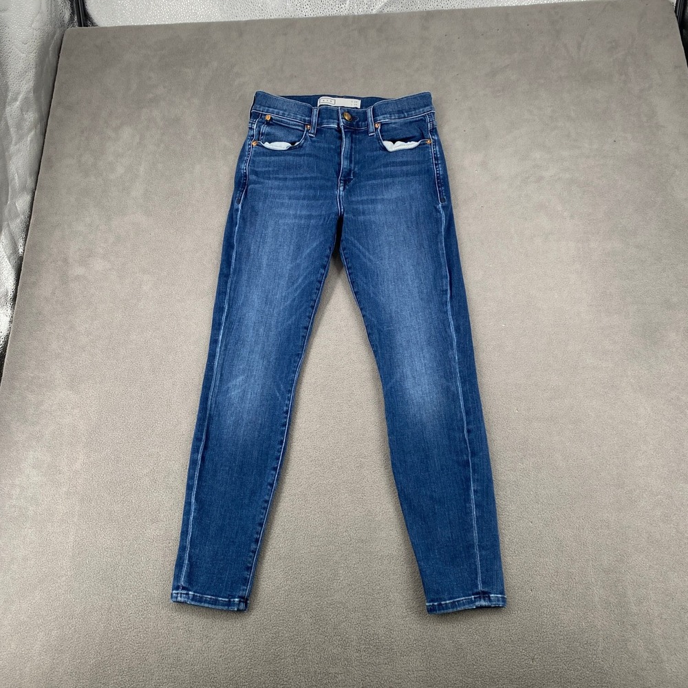 AYR High Rise Skinny Jeans Medium Wash‎ Blue Denim W28 L26
